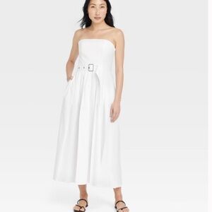 Target a new day White Strapless Dress